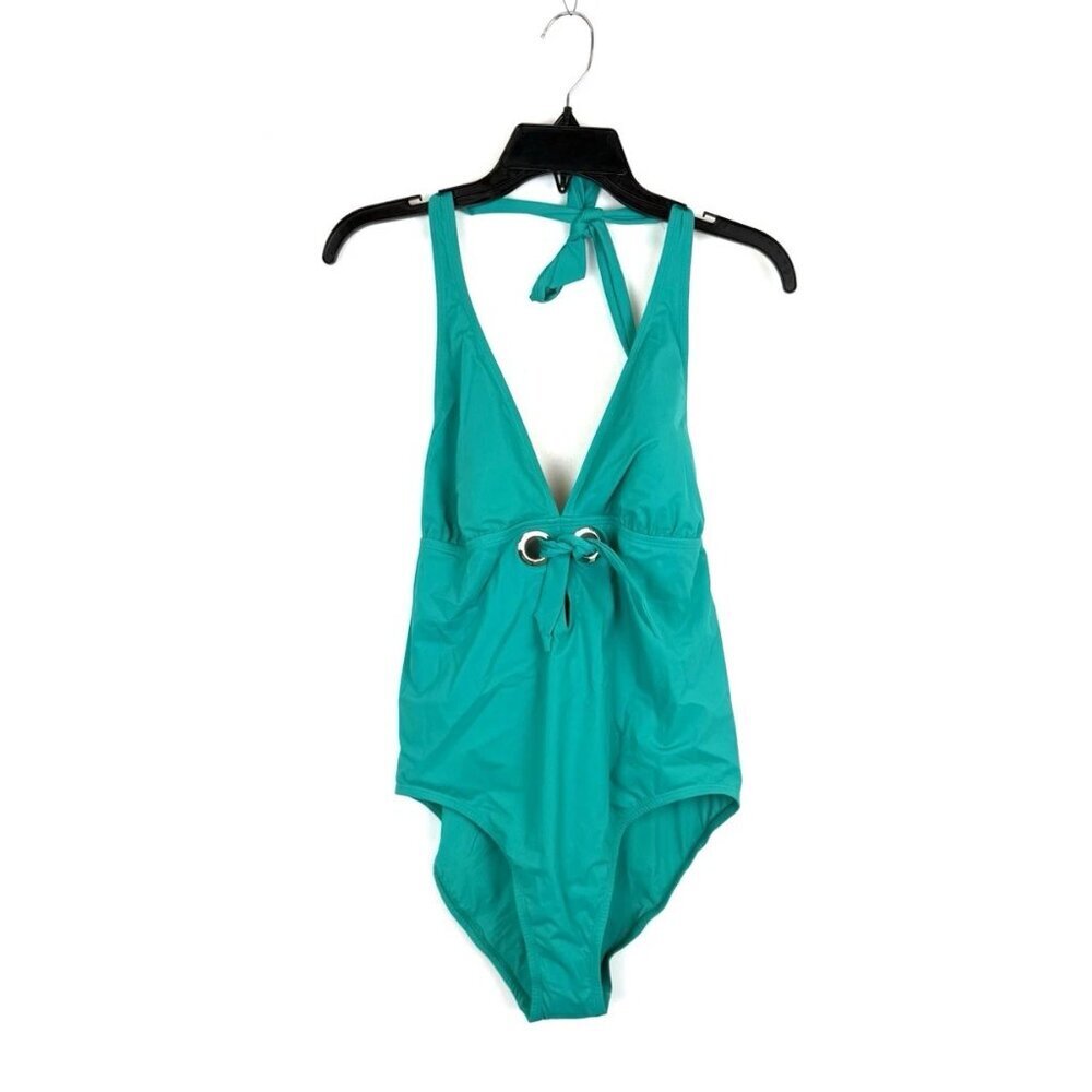 Amoressa Women’s Jade Green One Piece Swimsuit Size 12